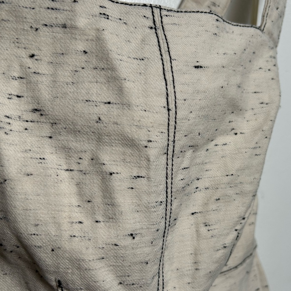 Hannah Cotton Cross Back Romper NWT - Picture 4 of 6
